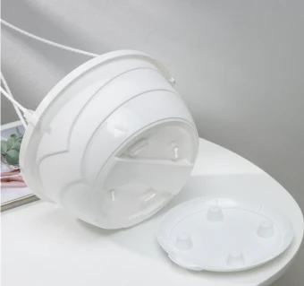 Мальва кашпо подвесное 4,7л d25 h13 белый 115 (Джетпласт)