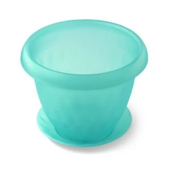 00016508_Розетта горшок с поддоном для орхидей 1,7