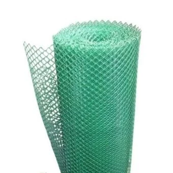 Сетка садовая решетка ячейка 18x18 1,6x20м Ф18/1,6/20 зеленая