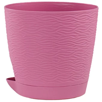 00033350_Блюз кашпо с поддоном 1,2л d14 h13см пунш