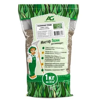 00017025_Газонная травосмесь Зима Грин 1 кг 1 10 (АГ)