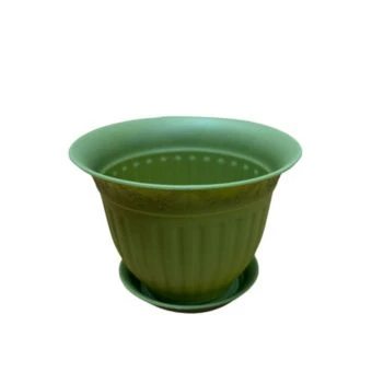 ЦБ-00017439_Виноград кашпо с поддоном 1л d16 h13 папоротник 110 (ТехПласт)