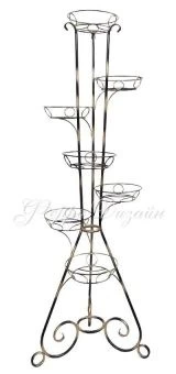 Подставка Грация-7  на 7 цветов черная с золотом (ФД)