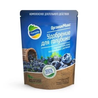 Удобрение ОрганикМикс для голубики 850г 1/10 (Э/Ф)