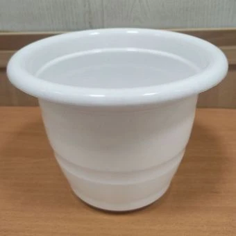 Уценка Виола горшок без поддона 2л d19 h14,5 белый Альтернатива