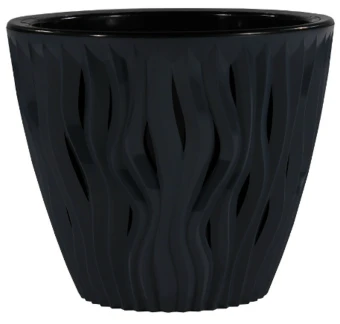 00037094_Вдохновение кашпо 2,25л d17 h17 антрацит