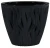 00037094_Вдохновение кашпо 2,25л d17 h17 антрацит 00037094_Вдохновение кашпо 2,25л d17 h17 антрацит