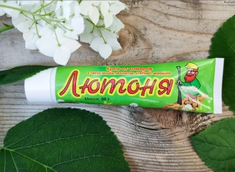 Крем от комаров Лютоня 50г 180 (ВХ)