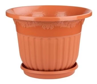 00009953_Лозанна горшок с поддоном 40л d50 h37 тер