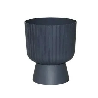 ЦБ-00019454_Бекер кашпо 2,8л d 17,5 h 19,5 антрацит 1 8 (ТехПласт)