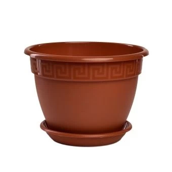 00028080_Антик горшок с поддоном 3,6л d22 h16 терр