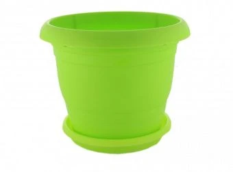 00017465_Топрак кашпо с поддоном 5л d25 h18 салато