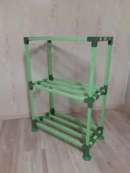 00032172_Парник балконный мини-стеллаж для рассады