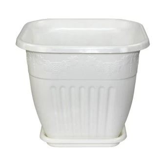 00009560_Лозанна горшок с поддоном квадрат 5л d22 