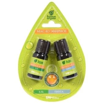 Набор эфирных масел Ель и пихта 2х10мл арт.32287 1/20 (Б/Ш)