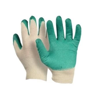 00018501_Перчатки хлопчатобумажные с двойным латек