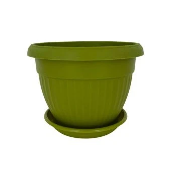 ЦБ-00019330_Флора горшок с поддоном 4л d23 h16 папоротник 1 26 (ТехПласт)