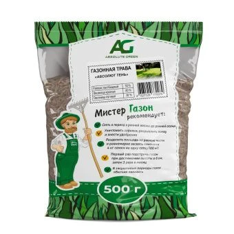 00018898_Газонная травосмесь Абсолют Тень 500 г (АГ)