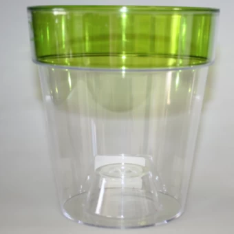 00019414_Протея 1,4л Зеленый ободок d13,5  h15