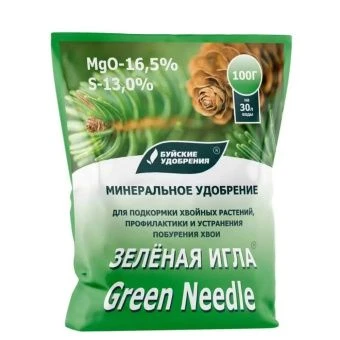 ЦБ-00019590_Зеленая игла 0,1кг (БХЗ)