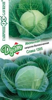 00033967_ Капуста бк Июньская 0,3г+Слава 1305 0,3г
