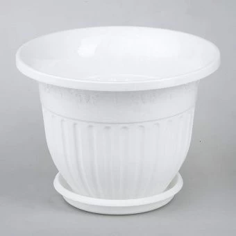 00003949_Лозанна горшок с поддоном 3л d22 h16,5 бе