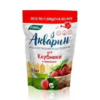 ЦБ-00004991_Акварин Земляничный 0,5кг (дой-пак) (БХЗ)