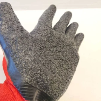 00014715_Перчатки красные с текстурированным латексным покрытием 112 2