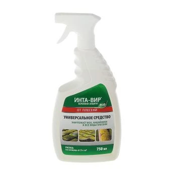 Средство Инта-Вир от мха плесени и лишайников с распылителем 0,75л 16 (Ф+)