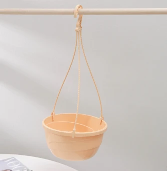 Мальва кашпо подвесное 4,7л d25 h13 кремовый 115 (Джетпласт) (2)