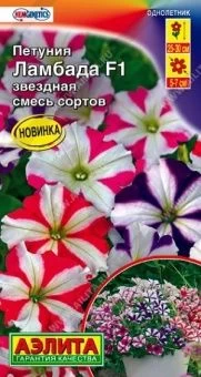 00040833_Петуния Ламбада F1 звездная, смесь окрасо