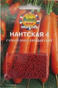 00001806_Морковь ГРАНУЛЫ Нантская 4 300шт (Агрико)