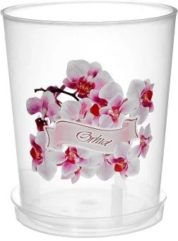 00008691_Горшок для орхидеи с поддоном 3,5л d17 h2