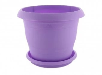 00017466_Топрак кашпо с поддоном 5л d25 h18 сирене